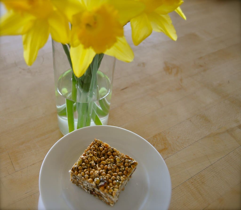 Sweet and Nutty Granola Bars