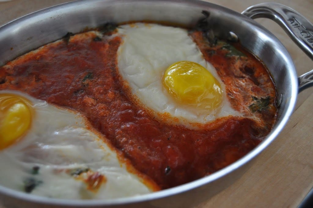 Eggs in Tomato Sauce