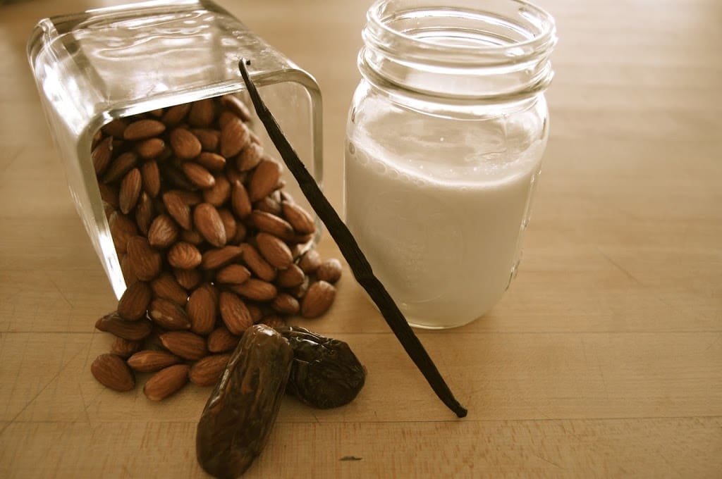 Easy, Peasy Homemade Almond Milk