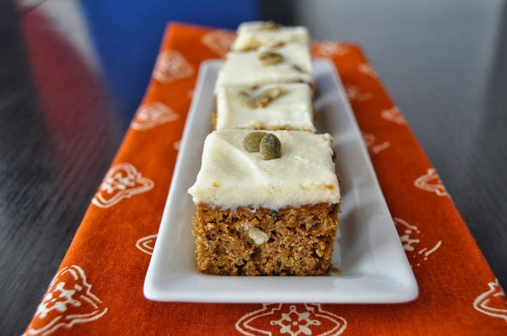 Super Seeded Pumpkin Bars