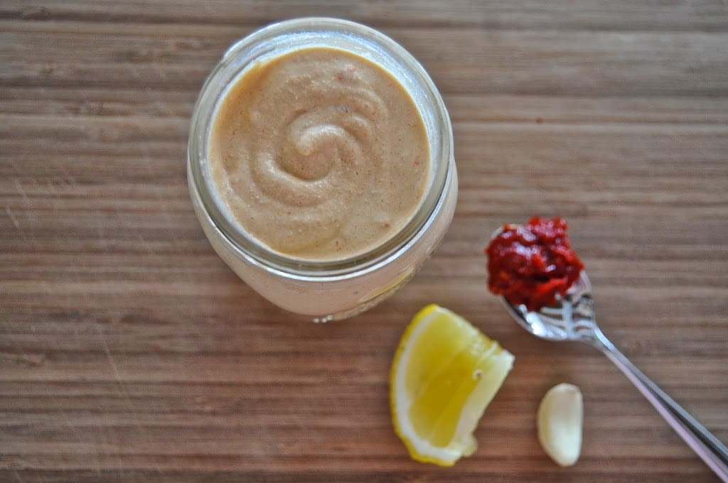 Spicy Harissa Cashew Cream