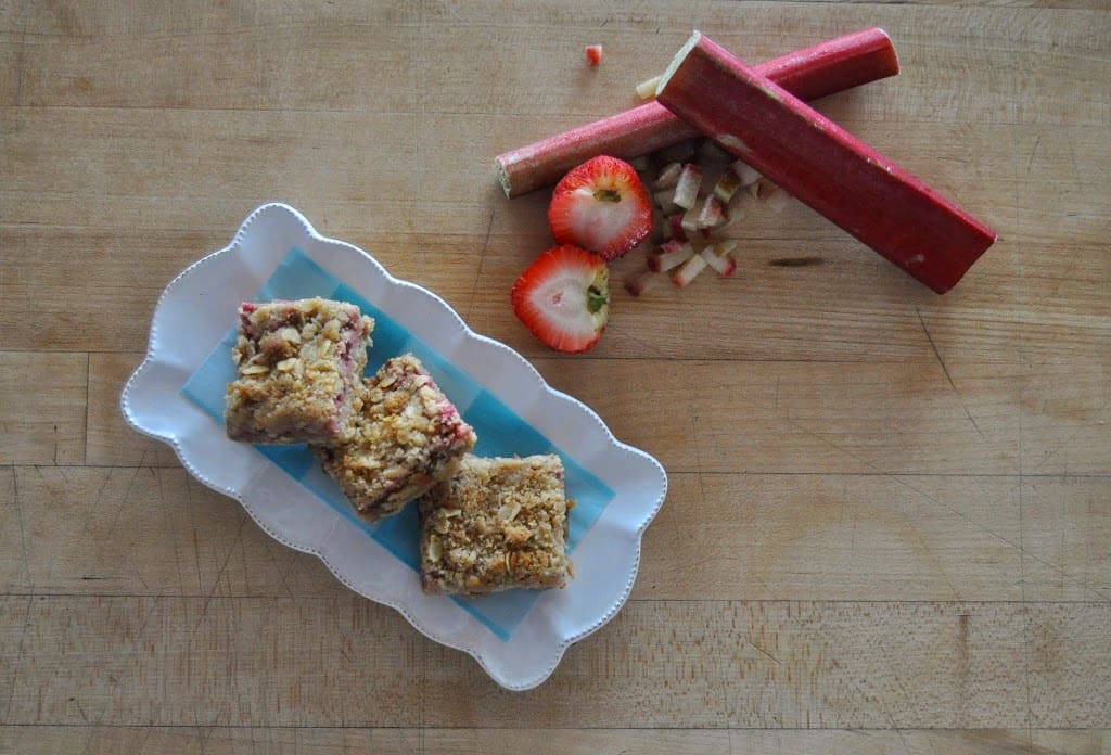 Strawberry-Rhubarb Bars