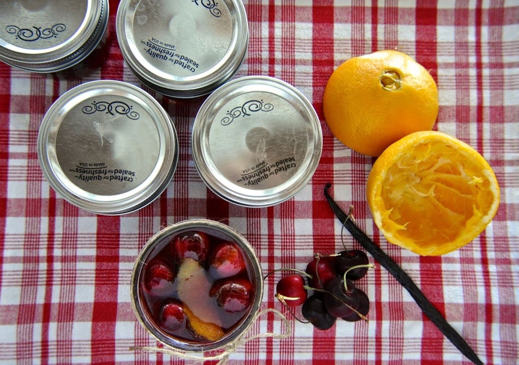 Bourbon Soaked Cherries