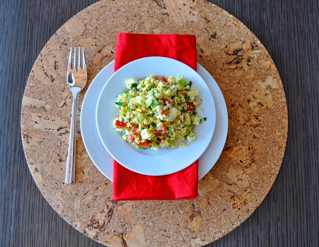 Zucchini and Lime Millet Summer Salad