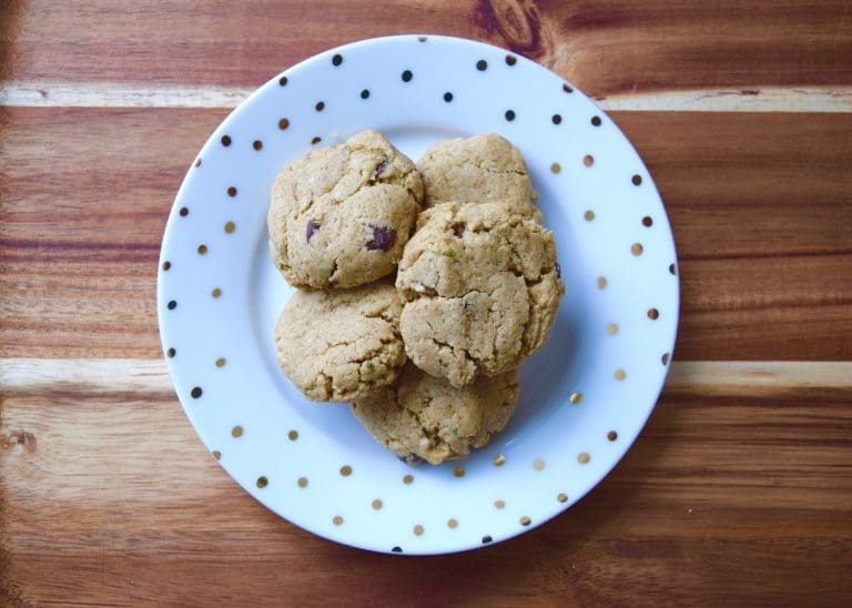 Dark Chocolate, Almond Butter and Hempseed Cookies