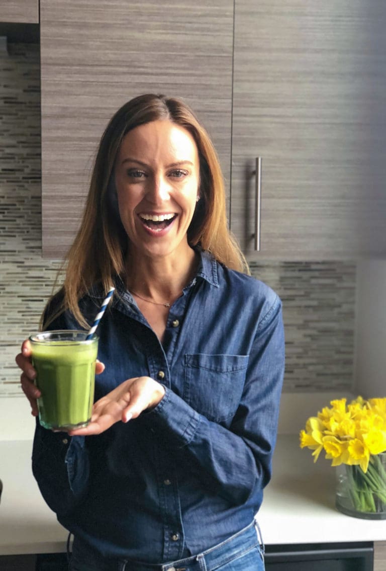 Banana-Matcha Smoothie