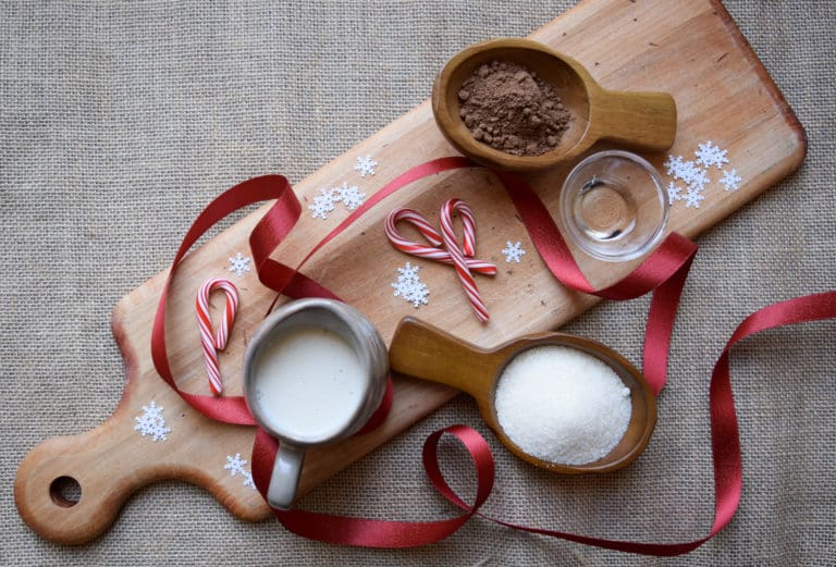 Dairy Free Peppermint Mocha Creamer