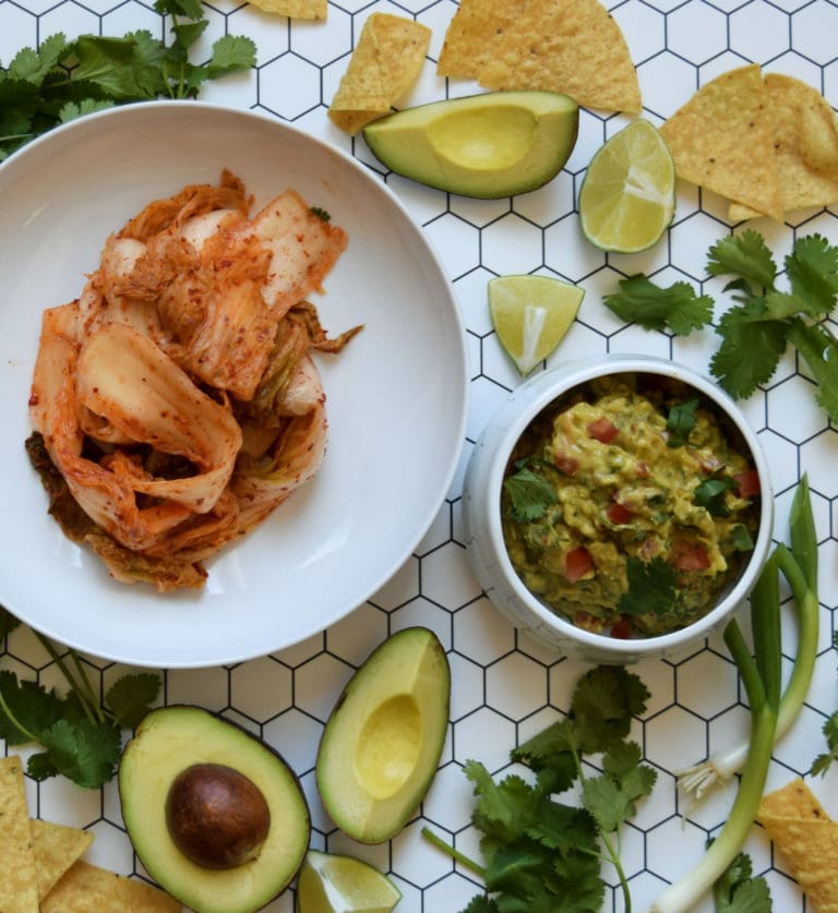Quarantine Kitchen Series: Kimchi Guacamole