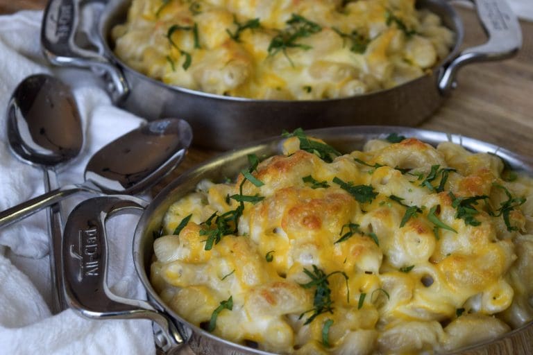 Hidden Cauliflower Mac & Cheese