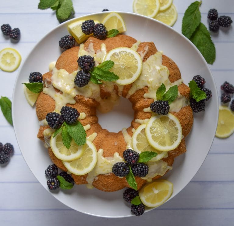 Double Lemon Olive Oil Cake