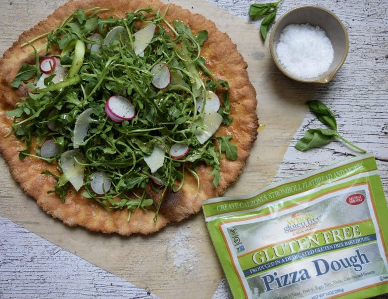 White Truffle Salad Pizza