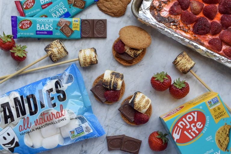 Roasted Strawberry S’mores