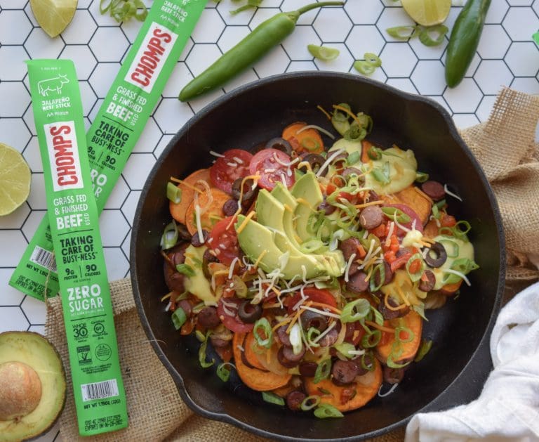 Keto Sweet Potato Nachos