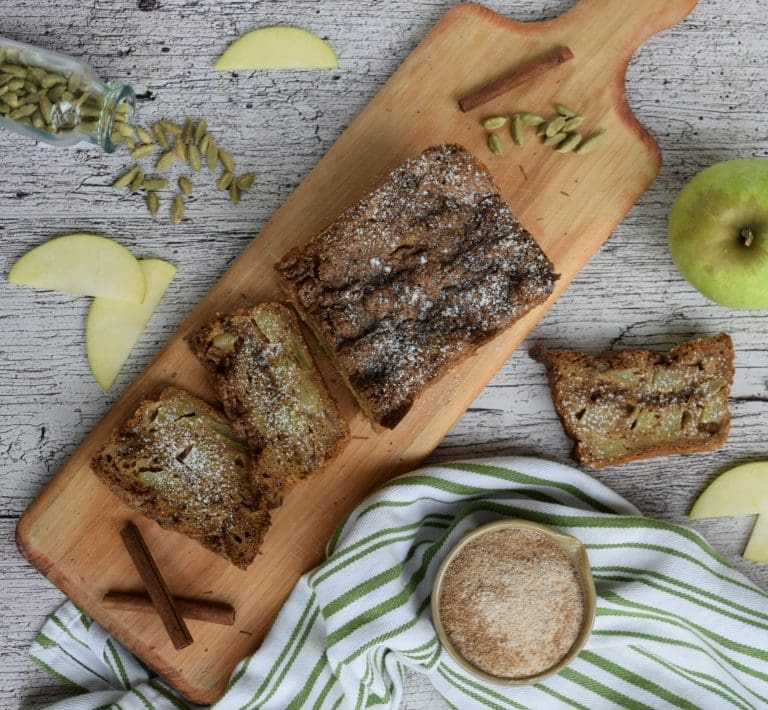 Cardamom-Cinnamon Streusel Apple Bread