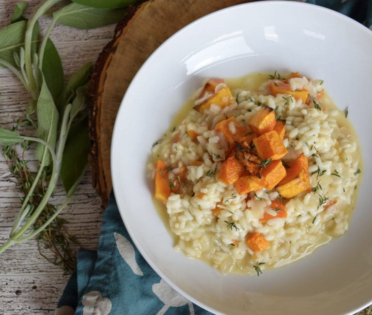 Roasted Butternut Squash Risotto