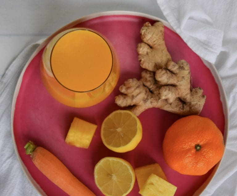 Pineapple-Turmeric Immunity Tonic