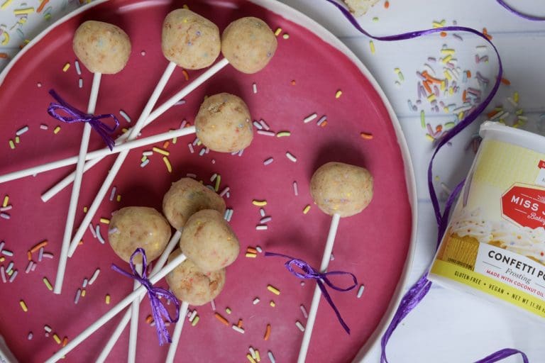 The Best Cake Pop Recipe: Vanilla Sprinkle Cake Pops