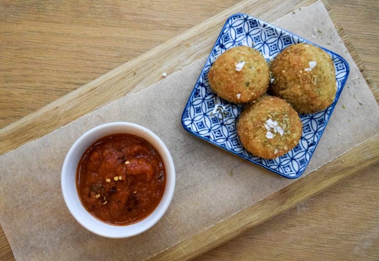 Ooey, Gooey Gluten Free Arancini